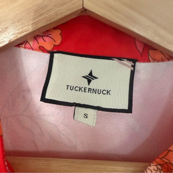 Tuckernuck Vida De Las Flores Royal Shirt Dress - Picture 7 of 12